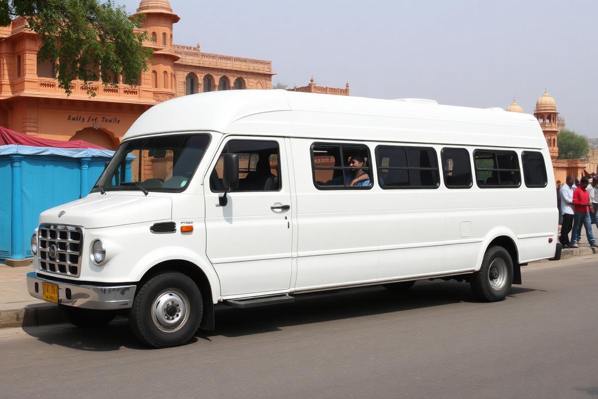 Tempo Traveller — 9 · 12 · 17 Seater