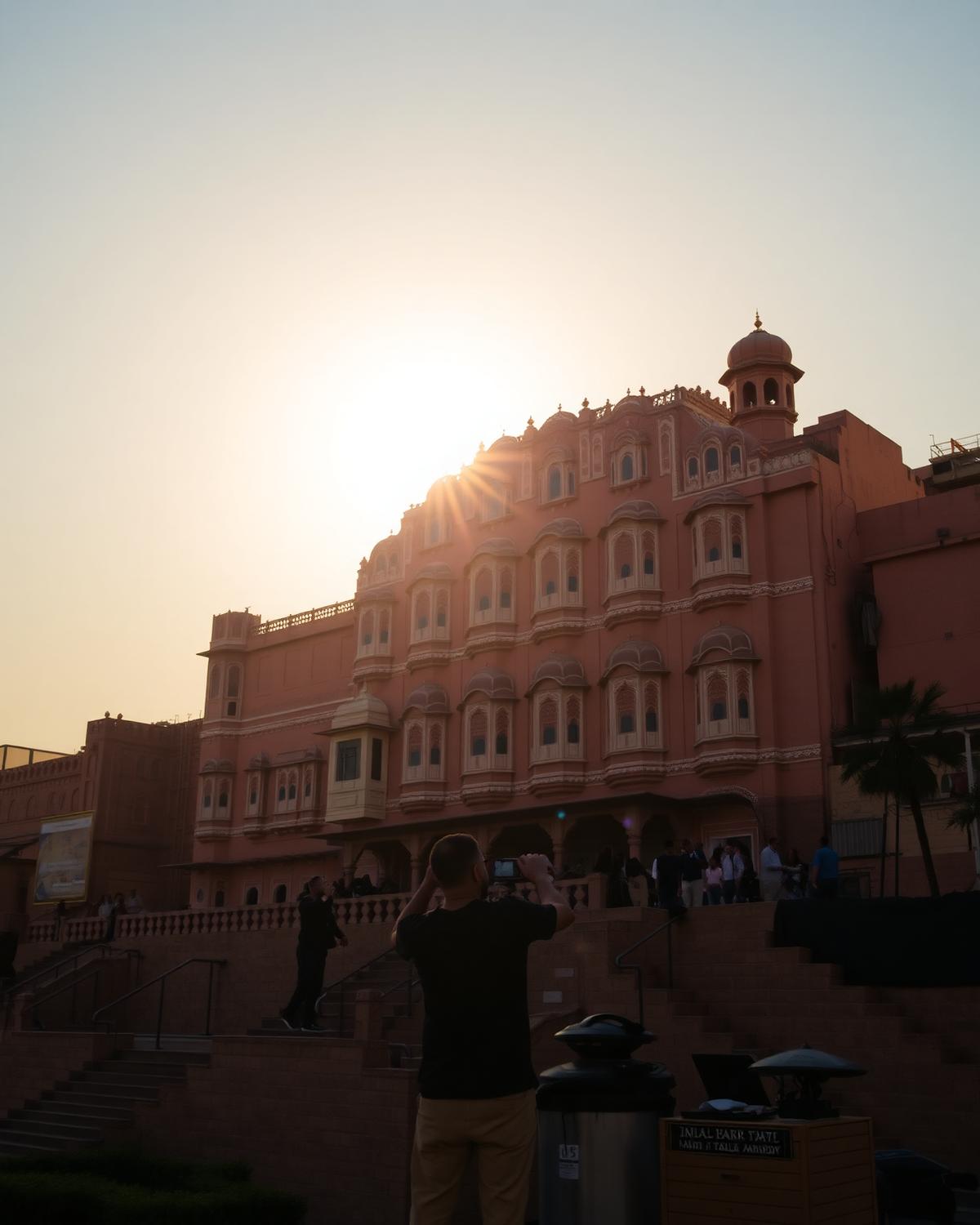 Hawa Mahal, Jaipur at golden hour